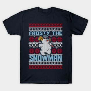 FROSTY UGLY CHRISTMAS SWEATER T-Shirt